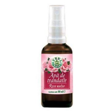 APA DE TRANDAFIR SPRAY 50 ml - HERBAVIT