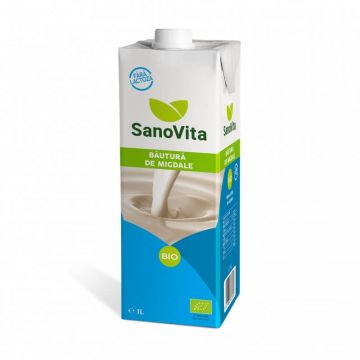 Bautura de migdale Eco, 1L, SanoVita Bautura de migdale Eco, 1L, SanoVita