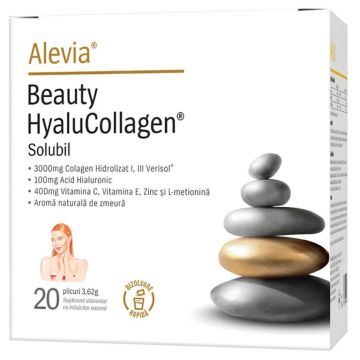 Beauty HyaluCollagen solubil 20pl - ALEVIA