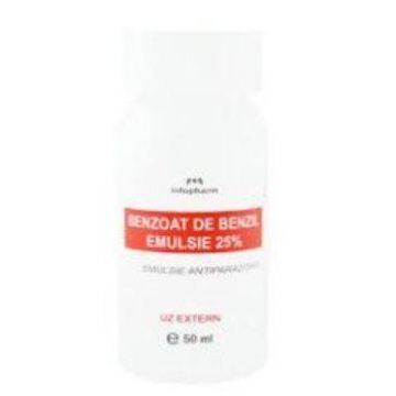 BENZOAT DE BENZIL EMULSIE 50ML - INFOFARM