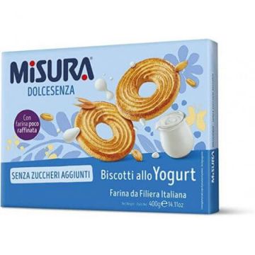 Biscuiti cu iaurt, 400 g, Misura
