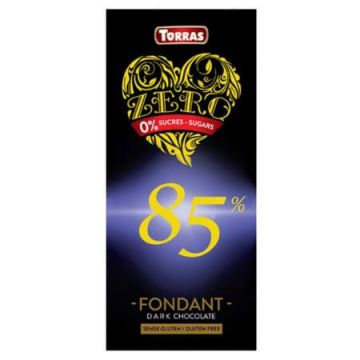Ciocolata neagra cu 85% cacao, 75 g, Torras Ciocolata neagra cu 85% cacao, 75 g, Torras
