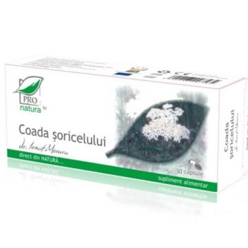 Coada Soricelului, 30 capsule, Pro Natura