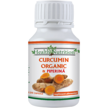 Curcumin Organic + Piperina 120 capsule