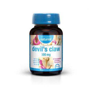 Devil's Claw, 500 mg, 90 tablete, Naturmil