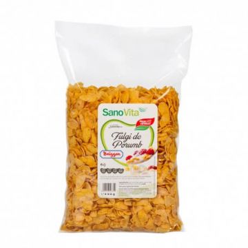 Fulgi de porumb Bruggen, 500 g, Sanovita Fulgi de porumb Bruggen, 500 g, Sanovita