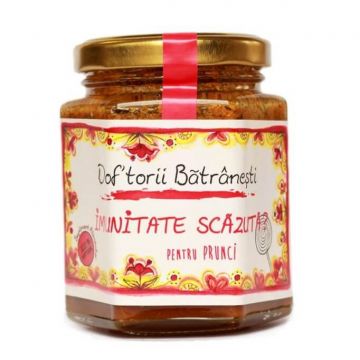 Imunitate scăzută pentru prunci - Doftorii Bătrânești, 200 g, Prisaca Transilvania