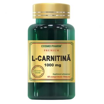 L carnitina 1000mg Premium 60cp - COSMO PHARM