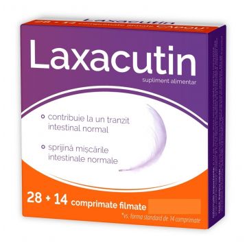 Laxacutin, 28+14 comprimate, Zdrovit Laxacutin, 28+14 comprimate, Zdrovit