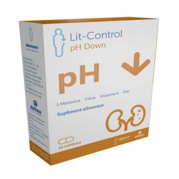 Lit-Control Ph Down, 30 capsule vegetale, Althea Life Science