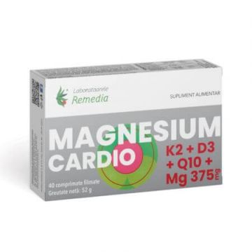Magnesium Cardio, 40 comprimate, Remedia