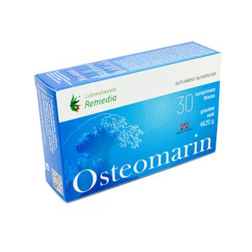 Osteomarin, 30 comprimate filmate, Remedia
