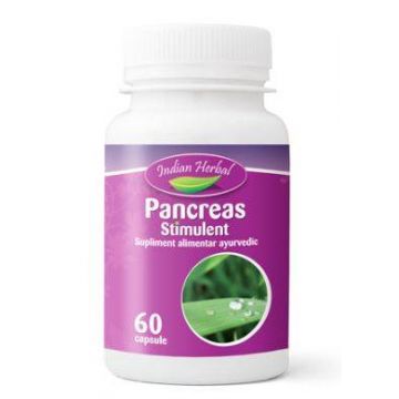 Pancreas Stimulent 60cps - INDIAN HERBAL