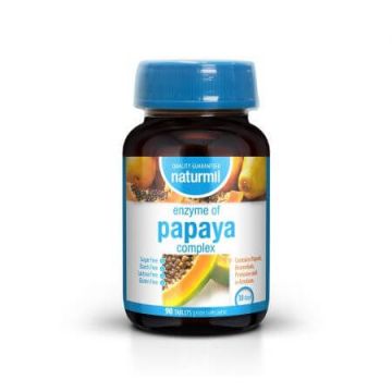 Papaya Complex Enzymes, 90 tablete, Naturmil