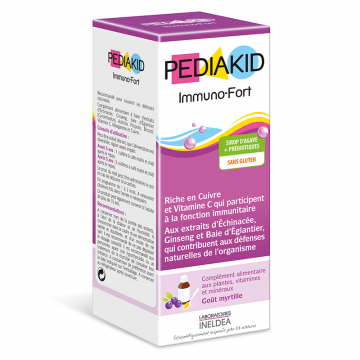 Pediakid Immuno-Fort sirop, 250 ml, Laboratoires Ineldea