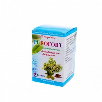 Purofort, 40 comprimate, Elidor