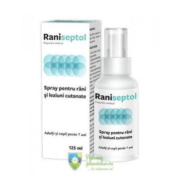 Raniseptol spray pentru rani adulti si copii 125 ml