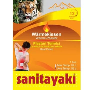 Sanitayaki Plasture Termic cu Efect de Incalzire 12 ore 1 bucata
