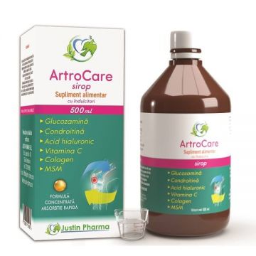 Sirop ArtroCare, 500 ml, Justin Pharma