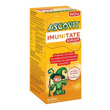Sirop pentru imunitate Ascovit, 150 ml, Omega Pharma