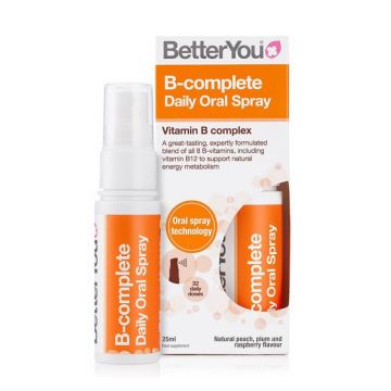 Spray Oral B Complete, 25 ml, BetterYou Spray Oral B Complete, 25 ml, BetterYou