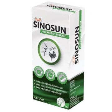 Spray Sinosun Allergy, 15ml, Sun Wave Pharma