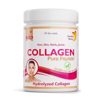 Swedish Nutra Collagen Pure Peptide 10.000mg Pulbere 300g