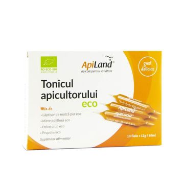 Tonicul apicultorului Eco, 10 fiole, Apiland