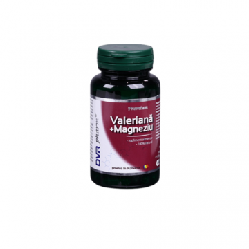 Valeriana+ Magneziu 60cps DVR