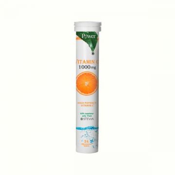 Vitamina C 1000 mg, 24 tablete efervescente, Power of Nature