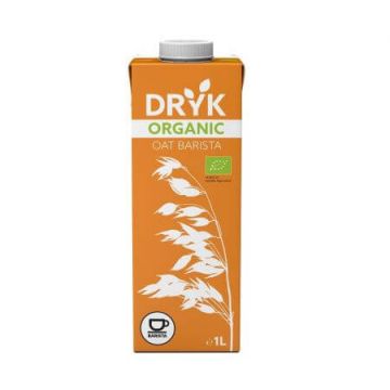 Bautura vegetala de ovaz Barista Bio, 1000 ml, Dryk