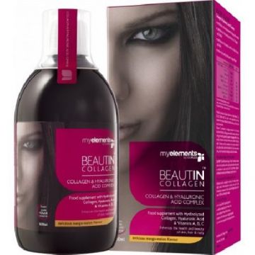 Beautin Collagen cu Mango si Pepene Galben 500ml My Elements