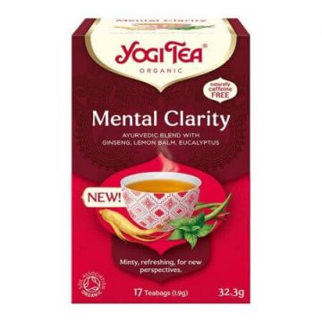 Ceai Bio Mental Clarity, 17 pliculete, Yogi Tea