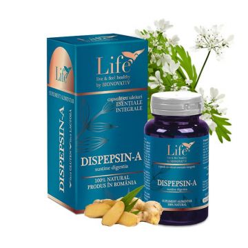 Dispesin-A, capsule cu uleiuri esentiale, 30 capsule, DVR Pharm