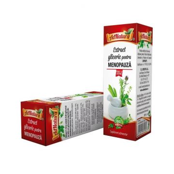 Extract gliceric pentru menopauză, 50 ml, AdNatura