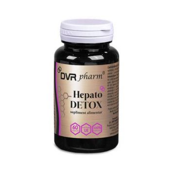 Hepato detox, 60 capsule, DVR Pharm