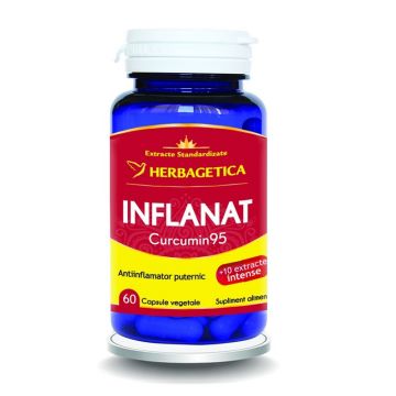 Herbagetica Inflanat Curcumin95 60 cps