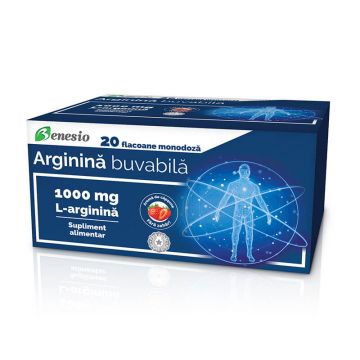 L-Arginina X 20 flacoane buvabile, Benesio