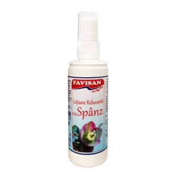 Lotiune relaxanta cu spanz, 100 ml, Favisan