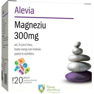 Magneziu 300mg 20 plicuri (solubil)