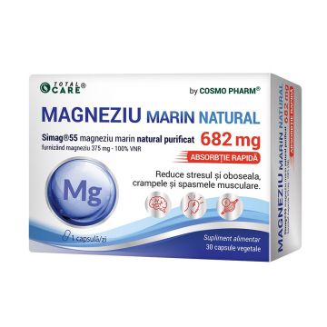 Magneziu Marin, 682 mg, Cosmo Pharm, 30 capsule