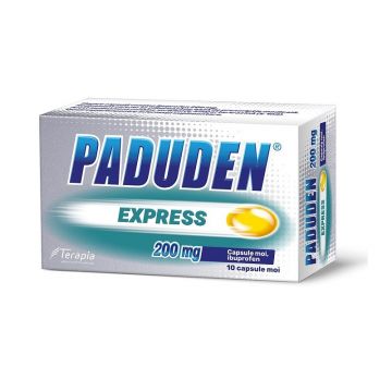 Paduden Express 200 mg 10 capsule moi Terapia