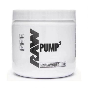 Preworkout fara cofeina Pump 2, 120 g, Raw Nutrition