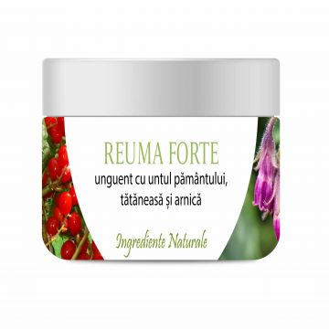 Reuma Forte Unguent cu Untul pamantului, Tataneasa si Arnica 150ml - Bios Mineral Plant