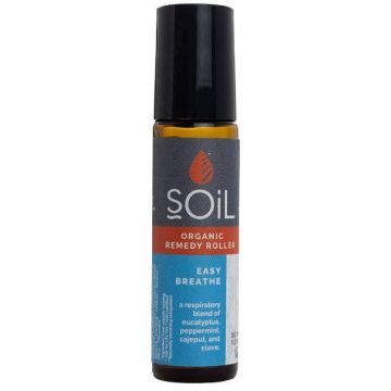 Roll-On Easy Breathe cu Uleiuri Esentiale Pure Eco-Bio 10ml - Soil