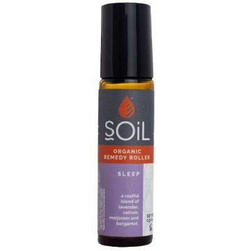 Roll-On Sleep cu Uleiuri Esentiale Pure Eco-Bio 10ml - SOiL