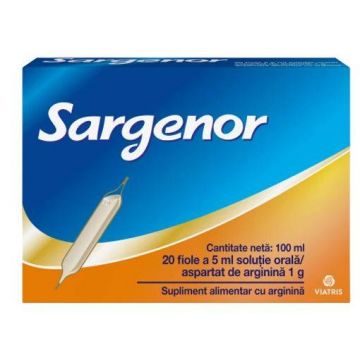 Sargenor 20 fiole x 5ml - Meda Pharma