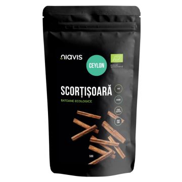 Scortisoara Ceylon batoane ecologice, 50 g, Niavis