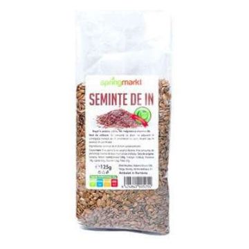 Seminte de In, 125 g, Spring Markt Seminte de In, 125 g, Spring Markt