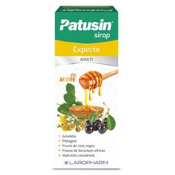 Sirop pentru adulti Patusin Expecto, 100 ml, Laropharm (Ambalaj: 100 ml)